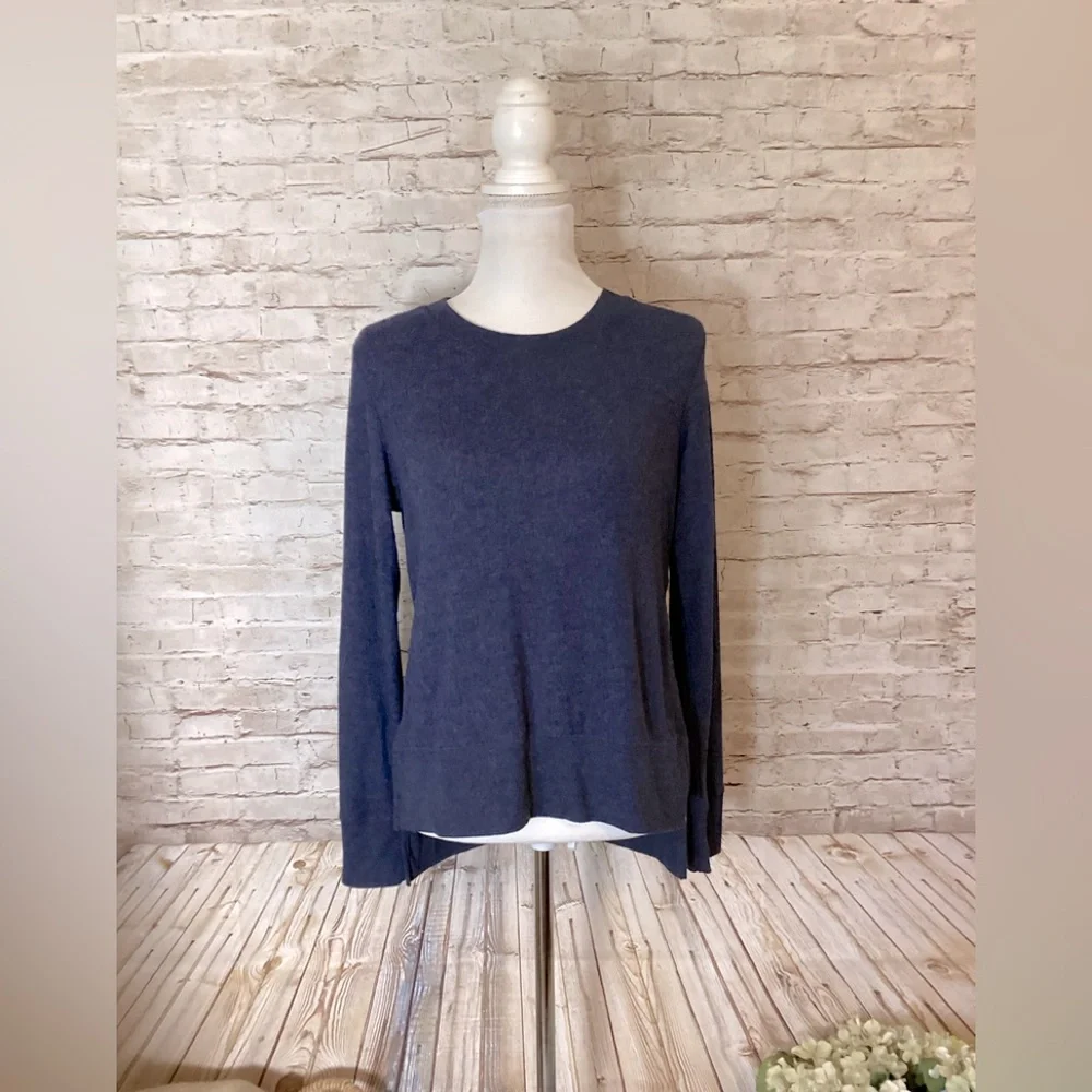 Alo navy Glimpse long sleeve top